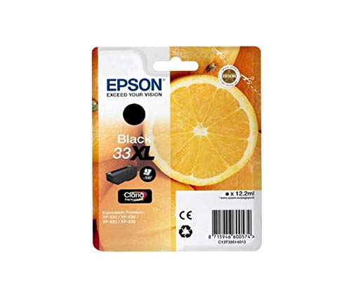 Preisvergleich Produktbild Inkjetpatrone Nr. 33XL schwarz EPSON C13T33514010