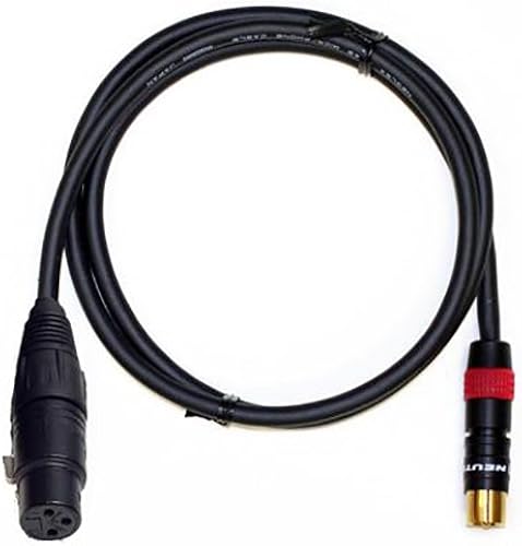 Mogami MGRCAXLRFS1000BL Gold Edition HiFi-Kabel Mono Cinch-XLR f 10m :
Mikrofone
