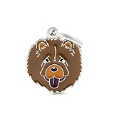 My Family Mèdaille pour chien Made in Italy, Chow Chow, Collection Friends, 27x32 mm