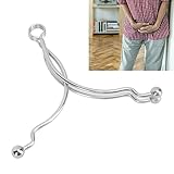 Man Urinary Incontinence Clamp, Stainless Steel Leakage Proof Incontinence Clamp Easy Cleansing Leakage Proof with Urinary Control Male Urinary Incontinence Clamp for Daily