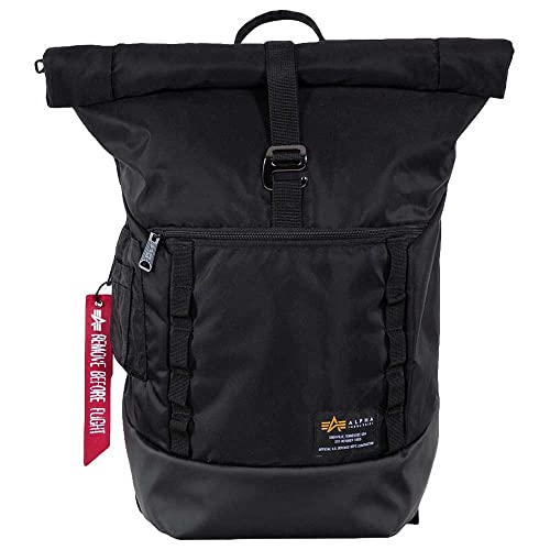 Alpha Industries Crew RT Bag Unisex Rucksack Black