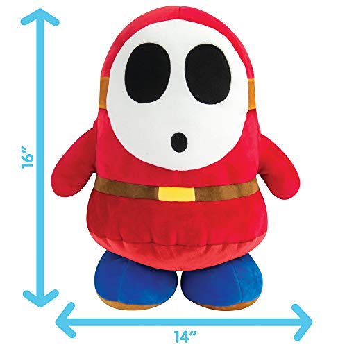 Club Mocchi- Mocchi- Nintendo Super Mario Plush - Shy Guy Plushie - Collectible Squishy Plushies - 15 Inch #TOP3
