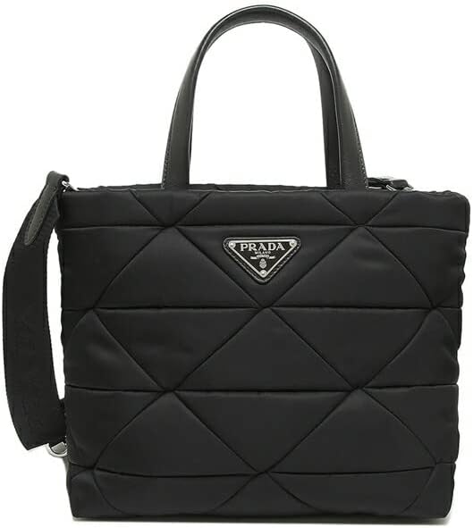 プラダ トートバッグ レディース ブラック 1BG373 V O1O RDJN F0002 NERO [並行輸入品]