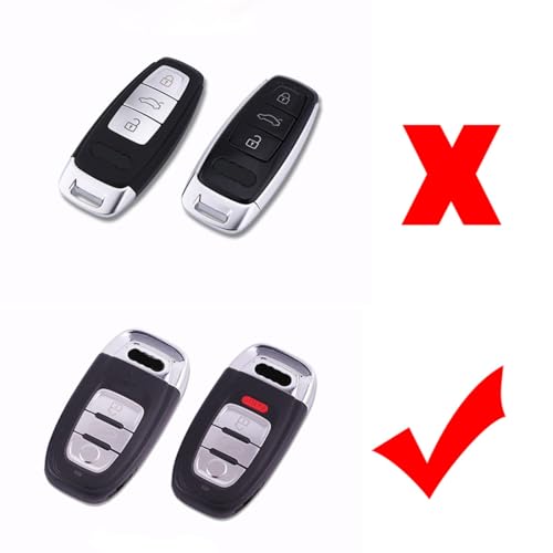 Fob shell protector de llave Audi con acabado premium de TPU para S4 S5 2