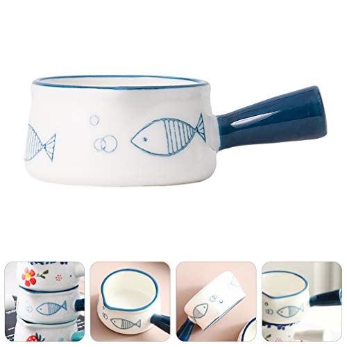 Tigela de imersão de cerâmica HEMOTON para molhos de tomate e churrasco de soja