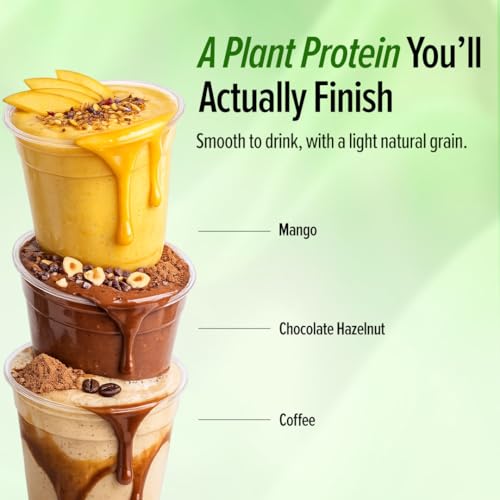 Image of GNC Plant Protein Isolate Powder | 25g Protein Complete Amino Acid Profile with PDCAAS 1 Score | DigeZyme For Faster Absorption | No Added Sugar | Delicious & Non-Chalky | Mango (2lbs)