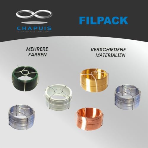 Filpack FGL08 Messingdraht - Durchmesser 0,8 mm - Länge 50 m