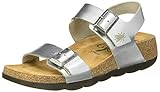 Sandalias Fly London Ceke722fly, Sandalia Mujer, Silver, 38 EU