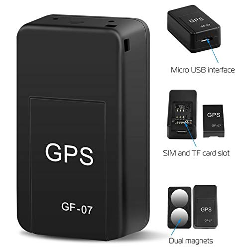 Fanzhou Traceur GPS Portable en Temps réel Localisateur Personnel et Suivi de véhicule avec Aimant Puissant, Parfait pour Le Suivi de véhicules, Adolescents, épousons, Personnes âgées
