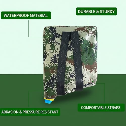 Esparcidor manual de fertilizante con mochila miniatura 2