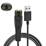 5V Ladekabel Kompatibel mit Philips One Blade QP2724 QP2834 QP1924 QP4631 QP6542 QP4530, MG7910 MG5910 MG9510 MG9525, X3001 S3341 X3052 and More