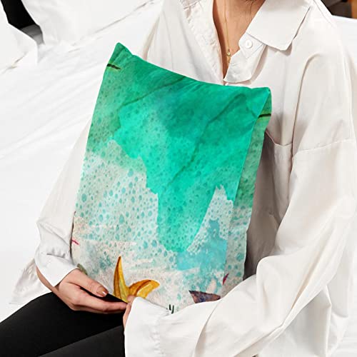 Housse de coussin lombaire contre le mal de dos motif plage - 7