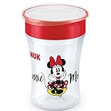  NUK Magic Cup 360 - Taza de aprendizaje, borde a prueba de fugas, 360 °, sin BPA, a partir de 8 meses, 230 ml, oso Disney Mickey Mouse