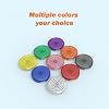 BITFUNX Button Caps, Arcade Stick Replacement Button Caps for Mechanical PushButtons, for Kailh/Cherry/TTC/Akko Switches Caps, Arcade Button Accessories (White Button Caps 14pcs 30mm)