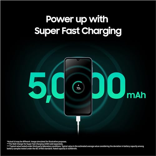 Samsung Galaxy A15 5G Factory Unlocked Android Smartphone, Fast Charging, 128GB, Blue, 3 Year Manufacturer Extended Warranty (UK Version) Samsung Galaxy A15 5G Factory Unlocked Android Smartphone, Fast Charging, 128GB, Blue, 3 Year Manufacturer Extended Warranty (UK Version)