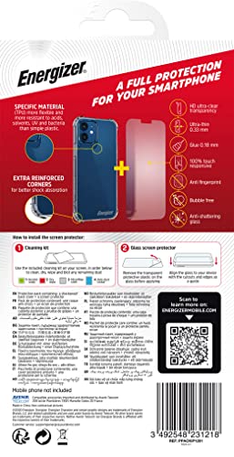 Energizer - iPhone 12 & 12 Pro Transparent Shockproof Case + 1 Protective Screen - Protection up to 1.2 m - Image 4