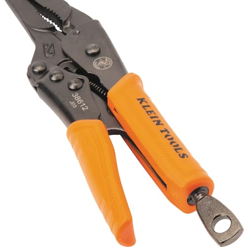 Long Nose Locking Pliers with Quick Release Handles, Ideal for Tight Spaces, High Torque and Gripping Power, 9-Inch thumbnail 8