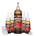 Starbond BR-150 Brown Medium, Premium Colored CA - Super Glue Kit with Extra Bottles, Caps, and Microtips, 16 oz. (for Woodworking, Filling Knots & Voids in Light Colored Wood) (Bulk Size)