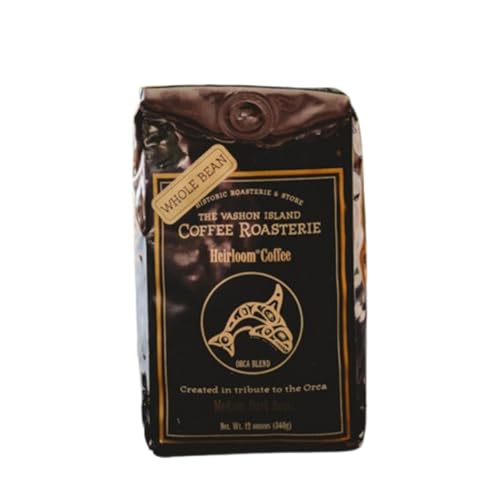 Orca Blend Roasted Coffee 8oz Vashon Island Roasterie