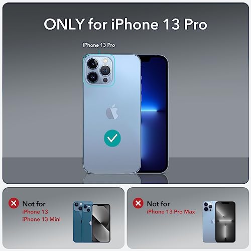 ESR for iPhone 13 Pro Case, Compatible with MagSafe, Shockproof Military-Grade Protection, Yellowing Resistant, Magnetic Phone Case for iPhone 13 Pro, Classic Series, Clear Blue by ESR - Image 2