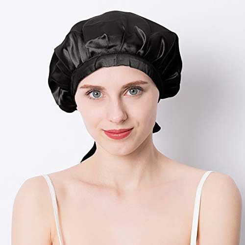 silk cap for hair 100% Mulberry large 