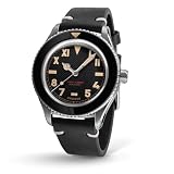 UNDONE Basecamp Cali Black - Automatic Watches for Men, Mens Field Watches