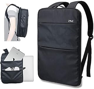 ZINZ Laptop Backpack 15.6 Inch Sleeve, Super Slim and Expandable 150% Breifcase