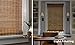 LazBlinds No Tools No Drill Cordless Bamboo Roman Shades, Light Filtering Window Treatment, Roll Up Bamboo Blinds for Windows 20'' W x 64'' H, Brown