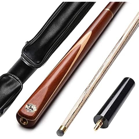 GHKWXUE Pool Cue Pool Stick Adult 3/4 Cue, 7In Pool Cue Handmade with 15Cm Extension Accessories 19Oz / 10Mm Tip Billiard Cue Sticks (Color : B) Cover