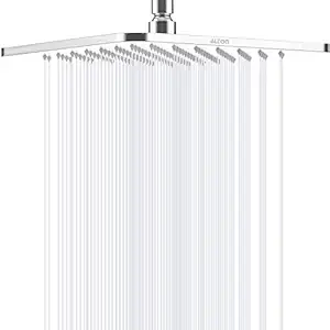 ALTON SHR20820 SS-304 Grade, 12x12 Overhead Shower Without Arm, Chrome Finish