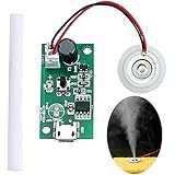tingbowie, Atomization Disc, 5V Module USB Humidifier Atomization Plate Circuit Board Atomization Module with Timing Switch for Home for Family