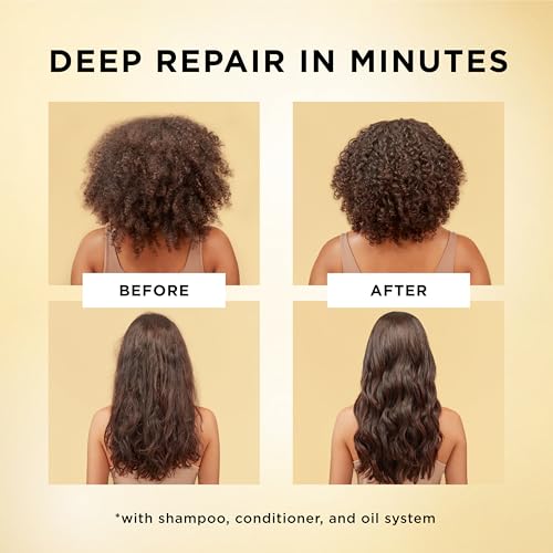 Pantene Miracle Rescue Regenerative Hair Oil - 2.0 FL Oz - Deep Repair Treatment for Dry & Damaged Hair - Image 5