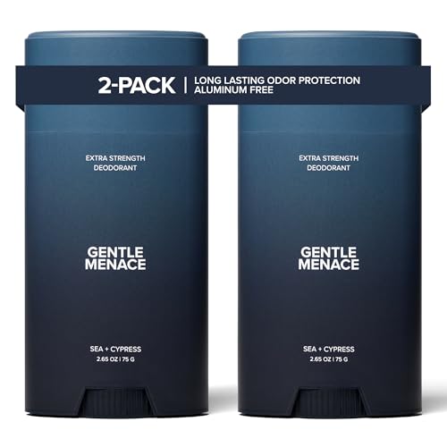 Image of Gentle Menace Aluminum-Free Deodorant for Men, Sandalwood