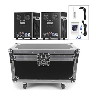 UKing Cold Spark Machine mit Flightcase