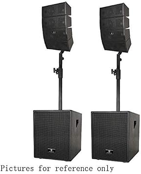 PRORECK Club 3000A 4X4 Passive Line Array Speaker System Sets Eight Tweeter and Eight mid-tweeters