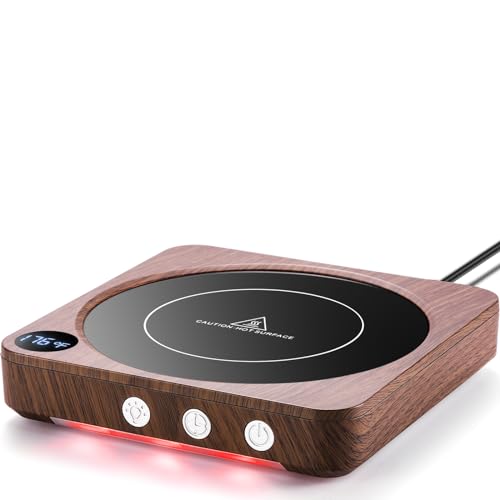 House Gem Coffee Mug Warmer - Desk Warmer with Temperature Display