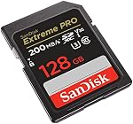 SanDisk 128GB Extreme PRO 200MB/s SDXC UHS-I Memory Card (2-pack) (2 Items)