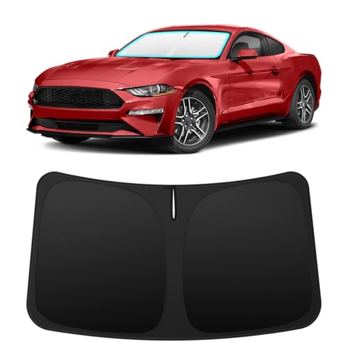 Image of INSAUTO Custom Fit Windshield Sun Shade for Ford Mustang 2015-2026