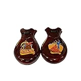  Castañuelas flamencas souvenir - Marrón, Grande