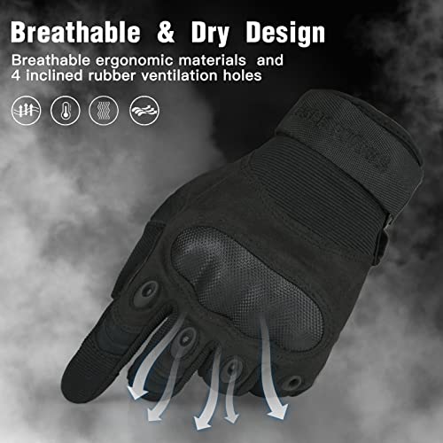 Free Soldier Outdoor Gloves For Men, Motorcycle Gloves For Cycling Hiking Camping Climbing, Airsoft Gloves For Paintball And Shooting #TOP1
