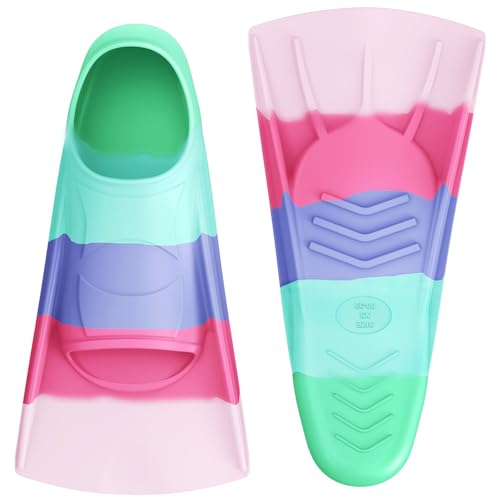 Gintenco Swim Fins, Adults & Kids Swim Training Fins for Lap Swimming