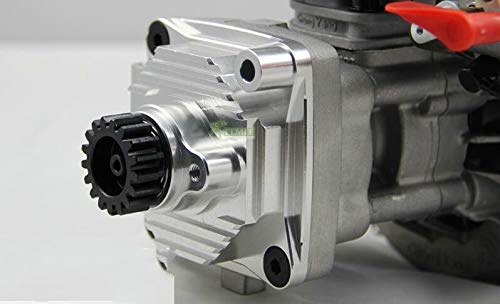 Parts & Accessories Alloy Cnc Enclosed Style Clutch Brace/Clutch Bell Mount For 1/5 Gtb Racing Hpi Rofun Rovan Km Baja 5B 5T 5Sc Truck Rc Car Parts - (Color: Silver) #TOP3