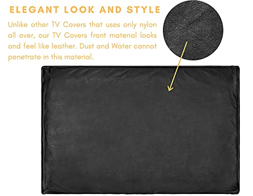 Athena's Elements Outdoor Tv Cover - Outdoor Tv Enclosure 40 To 42 Inches - Waterproof And Weatherproof Tv Cover, Outside Tv Cover Water Resistant And Dust Resistant Material #TOP4
