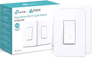 Kasa Smart 3 Way Switch HS210 KIT, Needs Neutral Wire, 2.4GHz Wi-Fi Light Switch works with Alexa and Google Home, UL Certified, No Hub Required, 2-Pack