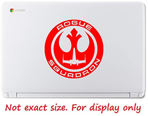 Ur Impressions Red Rogue Squadron Decal Vinyl Sticker Graphics For Cars Trucks Suv Vans Walls Windows Laptop|Red|5.5 Inch|Uri344 #TOP5