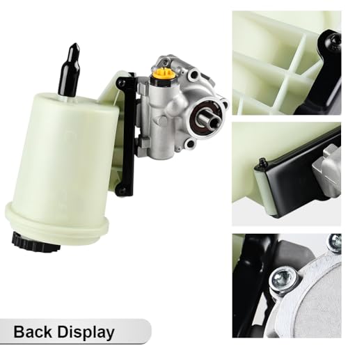 WMPHE Bomba de direção hidráulica com reservatório compatível com Dodge Ram 2500 3500 5.7L 5.9L 6.7L