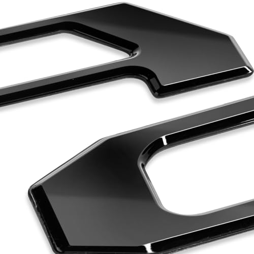 EyeCatcher Tailgate Insert Letters Compatible with 2016-2023 Tacoma (Piano Gloss Black)