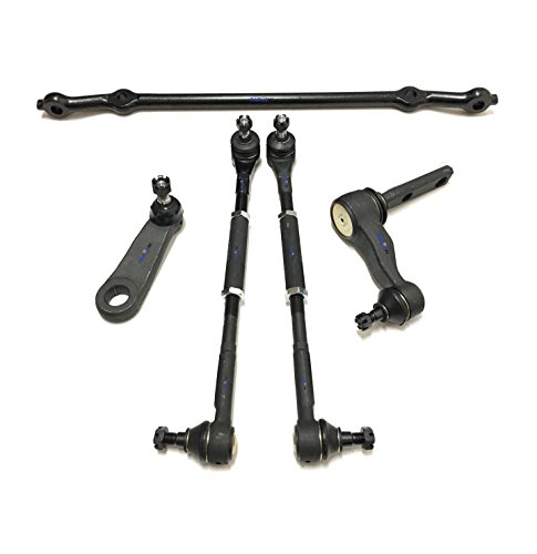 Partsw - 21 Pc Complete Suspension Kit Control Arms Pitman Idler Arms (With 2.48" Bolt Pattern) Tie Rod Ends Adjusting Sleeves & Center Link #TOP2