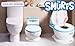 The Smurfs Lifelike Potty Training Toilet with Wipes Storage