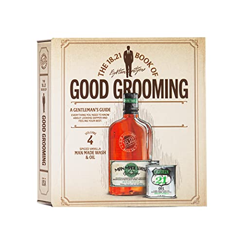 18.21 Man Made Men's Book of Good Grooming Gift Set Volume 4, 1 ct. -  271611